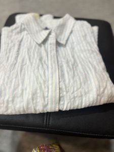 ONLY  stripped Button-Down Shirt