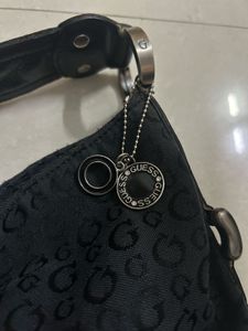 Large Vintage Guess By Marciano Hobo Bag + Charms