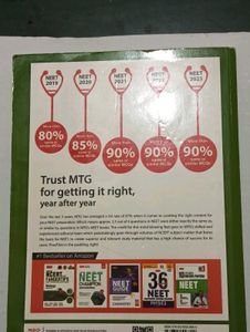 MTG 36 Years NEET Biology Solutions