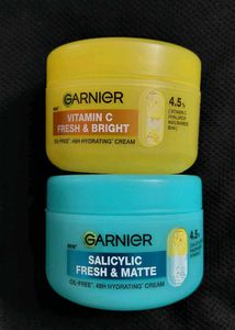 Garnier Vitamin C & Salicylic Fresh Creams