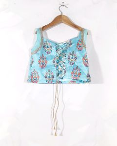 Blue Ethnic Wear Set (Girls)