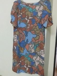 Short Dress Imported Multicolour