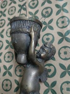 Vintage Angel Candle Holder