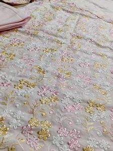 Pink Embroidered Kurta Set🩷