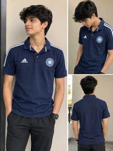 Adidas Navy Blue Polo T-Shirt [Men/women]