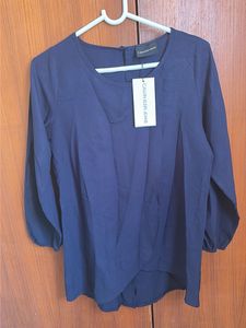 Calvin Klein Navy Blue Top