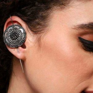 Boho Mandala Ear Cuff Earrings