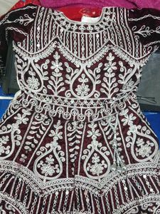 kids party wear  gown dress
