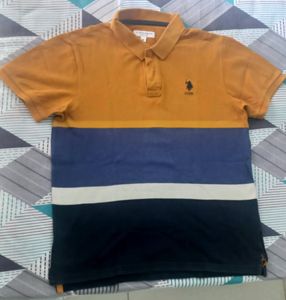 US Polo T shirt in dual color