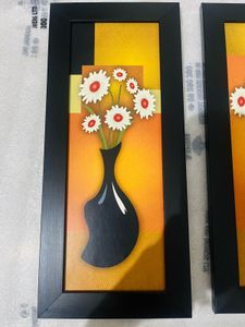 #SALE# Framed Floral Art - Set of 2