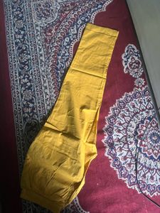 Shimmering Mustard Sequin Georgette Suit Set