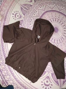 Lightweight Crop Bomber Jacket