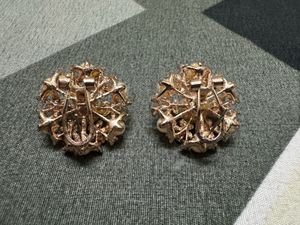 Colourful Pearl Floral Earrings