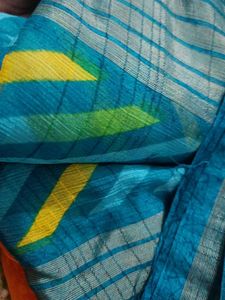 blue saree