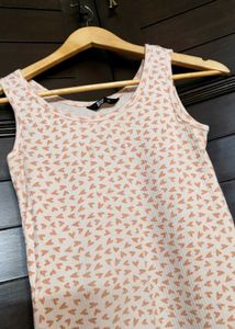 Cute Heart Print Tank Top