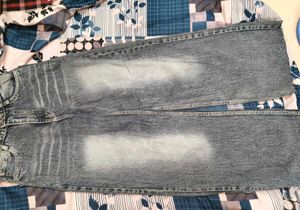 Stylish Washed Denim Jeans