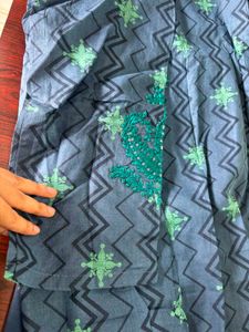 Pakistani stitched suit with embroidery