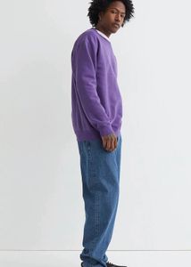 H&amp;M Purple Pullover Sweater