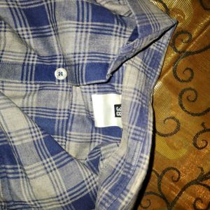 Blue Checkered Shirt