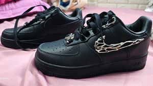Nike Air Force 1 Low '07 PRM Molten Metal-Black