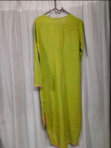 Lime Kurta
