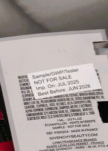 Givenchy Gentleman Society Sample Perfume