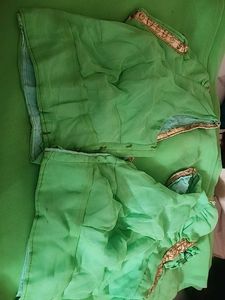 Mint Green Embroidered Saree