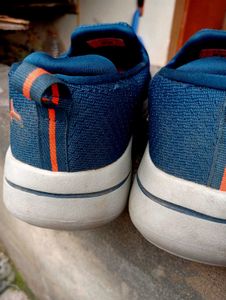 Blue & Orange Sneakers