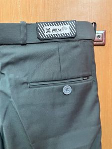 Double Hook Grey Formal Pants For Men 👖