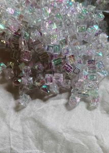 Half Kg Square Shape 8 Mm Beads