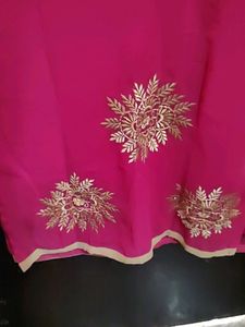 Beautiful Pinka and Purple Shade Kurti