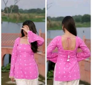 pink codi leas kurti for women
