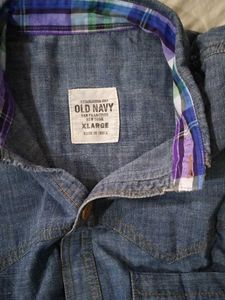 Denim Look Shirt