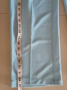 Light Blue Wide Leg Trousers
