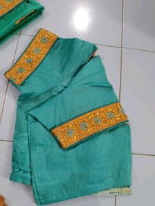 Bridal (2) Heavy Saree With Blouse