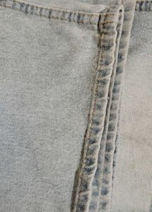 Distressed Light Wash Wide Leg Jeans