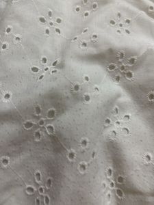 White Eyelet Off-the-Shoulder Dress