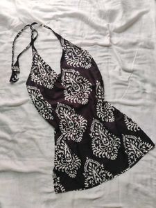 Halter Neck backless Short Kurti