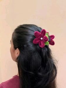 Cute Floral Hair Clip