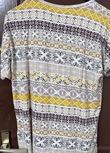 Patterned Short Sleeve T-Shirt