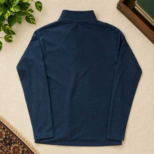 Men's Navy Blue Pullover Shirt