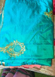 Embroidered 8 different saree Set