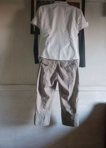 Cargo Pants &amp; Button-Down Outfit