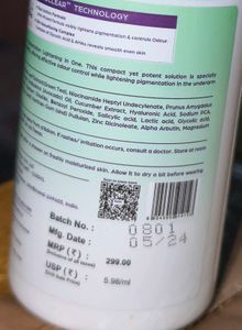Sanfe Underarm Lightening Roll On