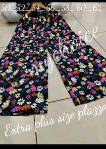 Floral Print Palazzo Pants