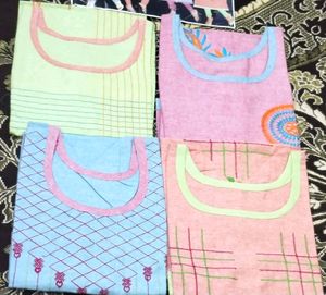 Kurti coral 1piece Embroidery work/fancy/western