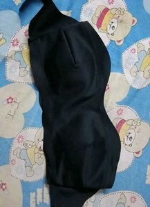 Black Strapless Bra