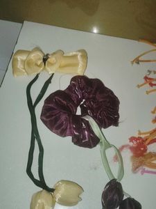 Chic Hair Scrunchies &amp; Bow Set