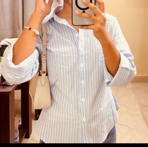 Classic Striped Button-Up Shirt