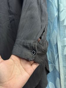 grey shirt style tunic
